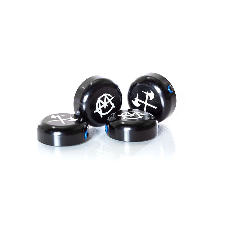 Demolition Markit Bar End Caps – Flat Black