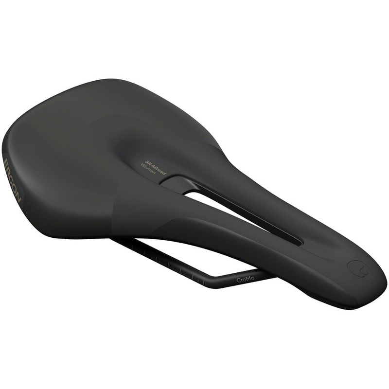 Ergon SR Allroad Saddle – Chromoly Black Womens Small/Medium