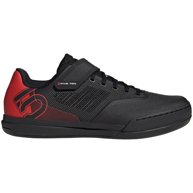 Five Ten Hellcat Pro Mountain Clipless Shoes – Mens Core BLK/Core BLK/Red 9.5