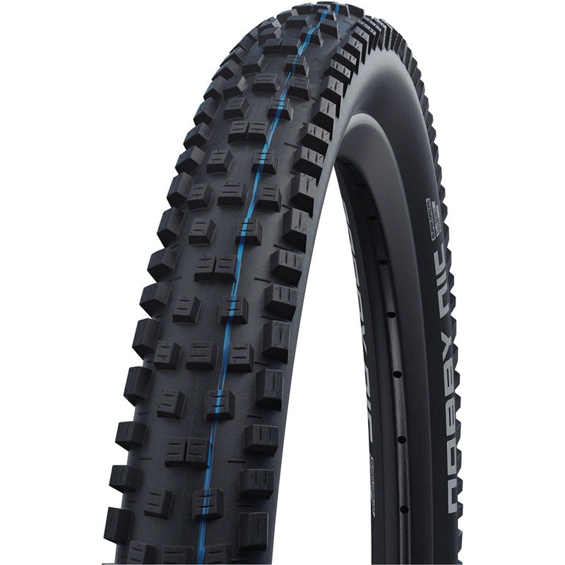 Schwalbe Nobby Nic Tire – 27.5 x 2.4″, Tubeless, Folding, Black, Evolution Line, Addix SpeedGrip, Super Ground