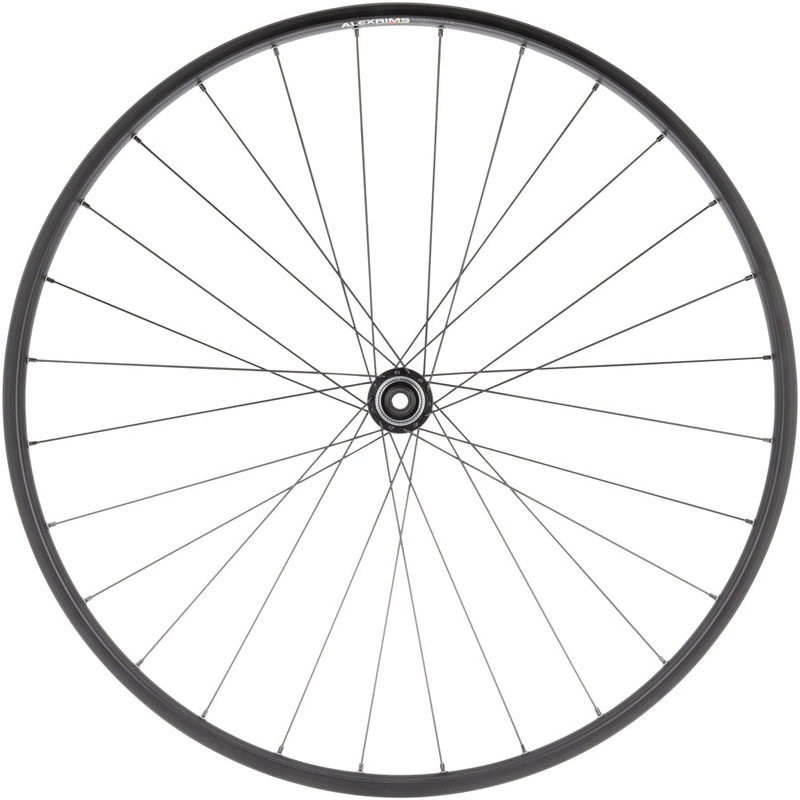 Value Double Wall Series Disc Front Wheel – 700 12 x 100mm Center-Lock BLK
