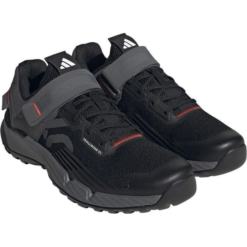 Five Ten Trailcross Mountain Clipless Shoes – Women’s Core Black/Gray Three/Red 8