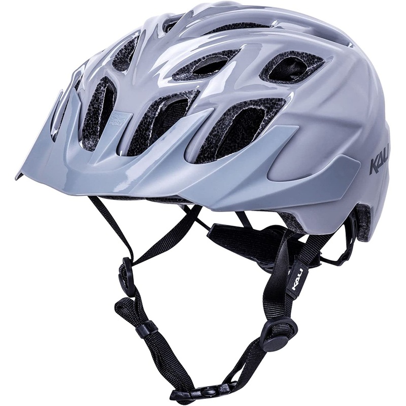 Kali Protectives Chakra Solo MTB Helmet – Solid Gloss Gray