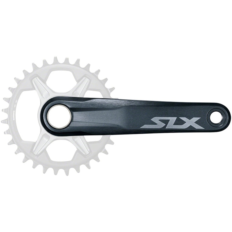 Shimano SLX FC-M7100-1 Crankset – 165mm 12-Speed 1x Direct Mount Hollowtech II Spindle Interface BLK
