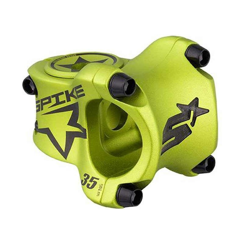 Spank. SPIKE Race 2. Stem. Diameter: 31.8mm. Length: 35mm. Steerer: 1-1/8”. 0. Green