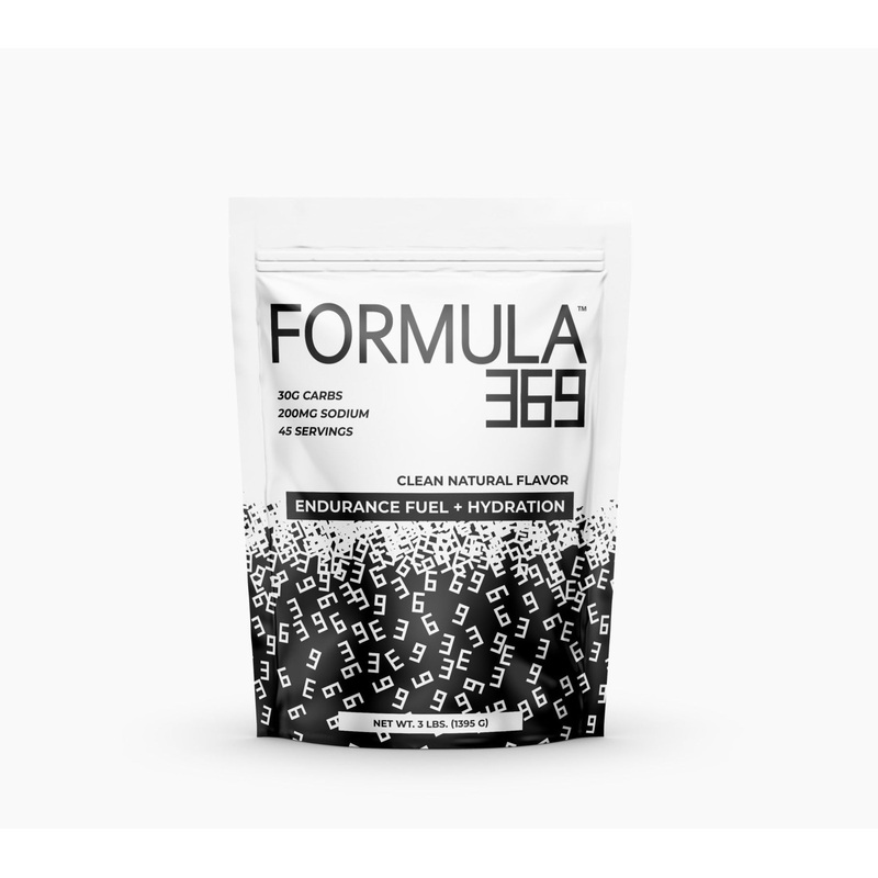 Formula 369 Endurance Fuel Drink Mix 3lb Bag 45 Scoops for Cycling/Endurance Sports