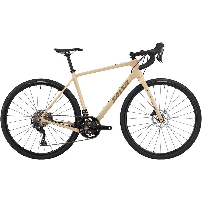 Salsa Warbird C GRX 820 2×12 Bike – 700c Carbon Tan 56cm