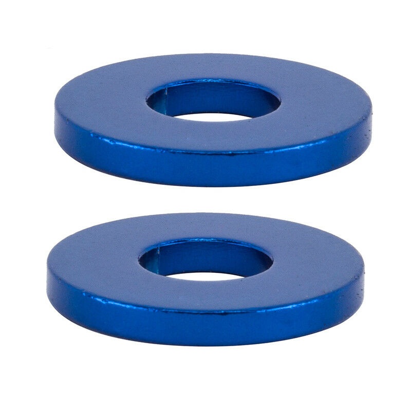 SE Alloy Axle Washers / Dropout Savers – Pair – Fits 3/8″ axles – Dark Blue