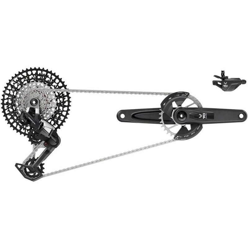 SRAM Eagle 90 T-Type Groupset – 170mm Wide Crank, 32t Chainring, Trigger Shifter, 10-52t 12-Speed Cassette, Rear Derailleur, Chain