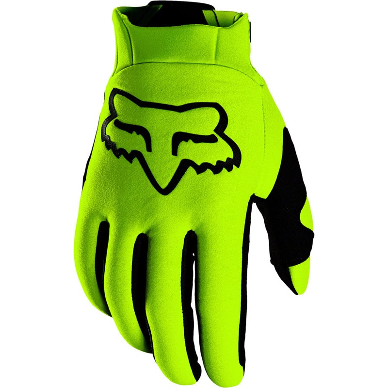 Fox Racing Legion Thermo Glove – Fluorescent Yellow Full Finger X-Large