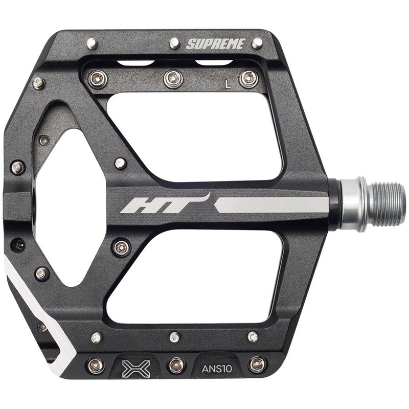 HT Components ANS10 Pedals – Platform, Aluminum, 9/16″, Black