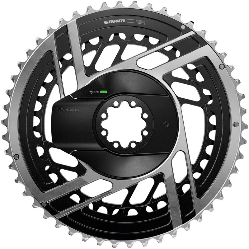 SRAM RED AXS Power Meter Chainring Kits  2×12-Speed, Aluminum, Integrated Quarq Tech, 8-Bolt Direct Mount, Precise Shifting & Accurate Power
