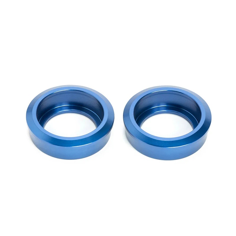 Theory American to Mid Bottom Bracket Cup Set – Aluminum – Dark Blue