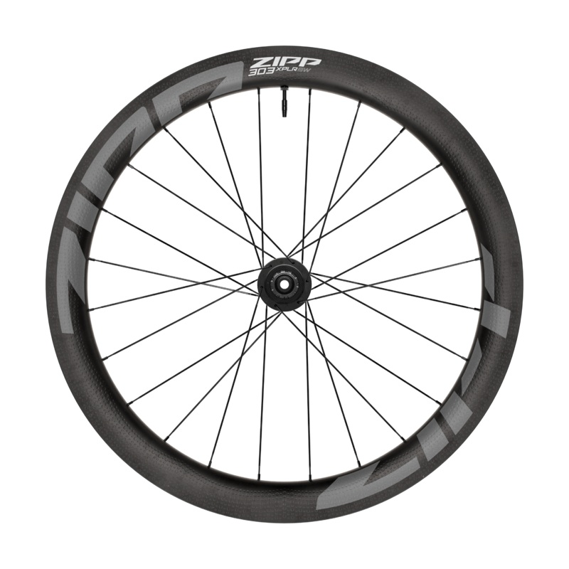 Zipp 303 XPLR SW Rear Wheel – 700, 12 x 142mm, Center-Lock, Carbon, Black, HG11 Road, 24H, A1