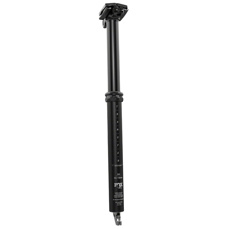 FOX Transfer Performance Series Elite Dropper Seatpost – 31.6, 100 mm, Internal Routing, Anodized Upper