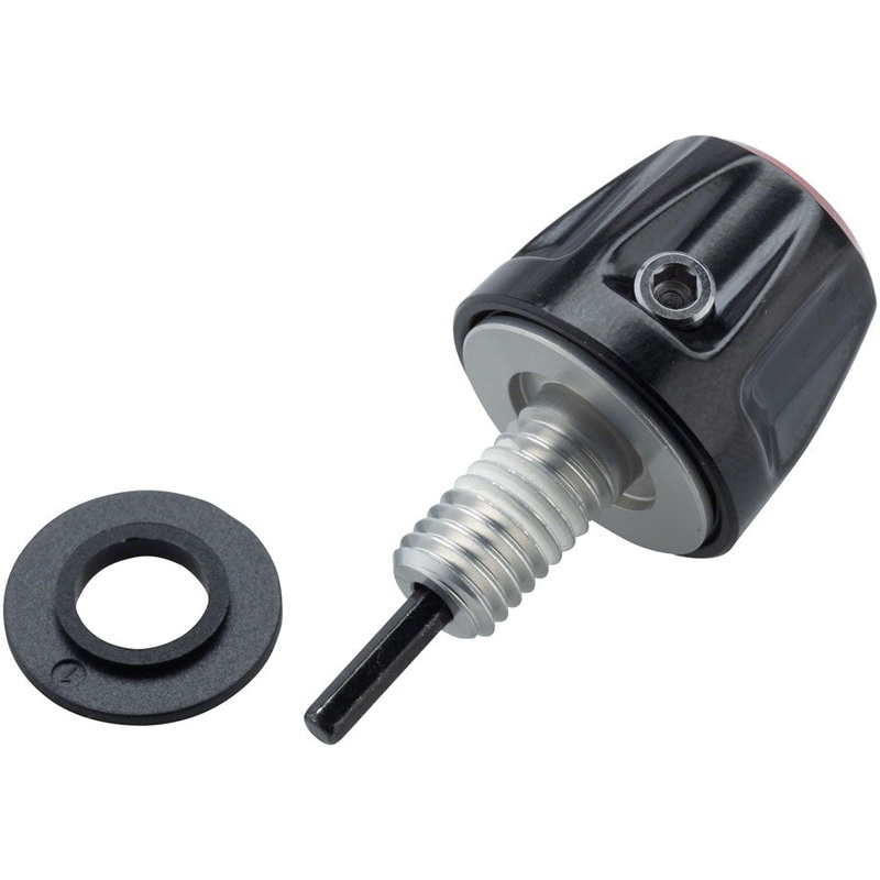 RockShox Rebound Knob Kit – Charger2/2.1, includes bolt, Lyrik/Pike (B1), BoXXer WC (C1+), BoXXer Ultimate (C2+)