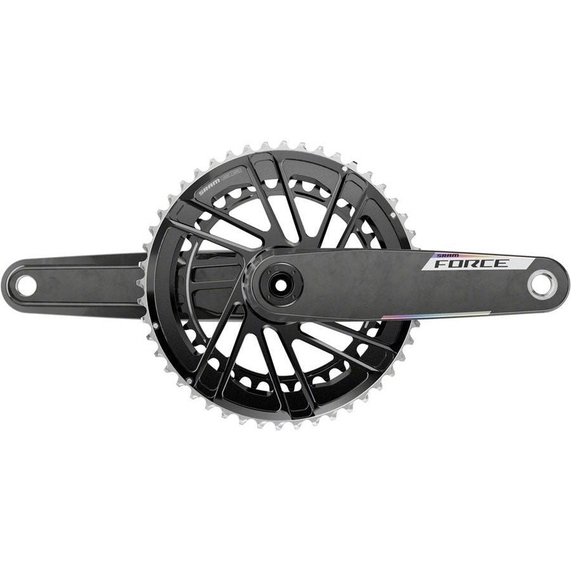 SRAM Force Crankset – 175mm, 12-Speed, 48/35t, 8-Bolt Direct Mount, DUB Spindle, Carbon, E1
