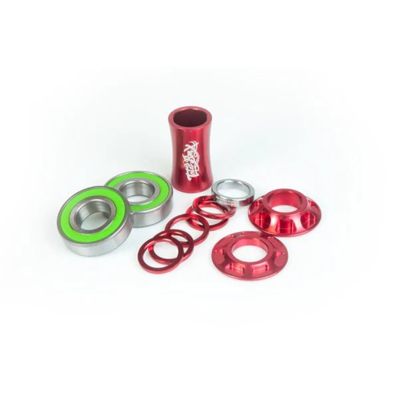 Total BMX Team Mid Bottom Bracket Red