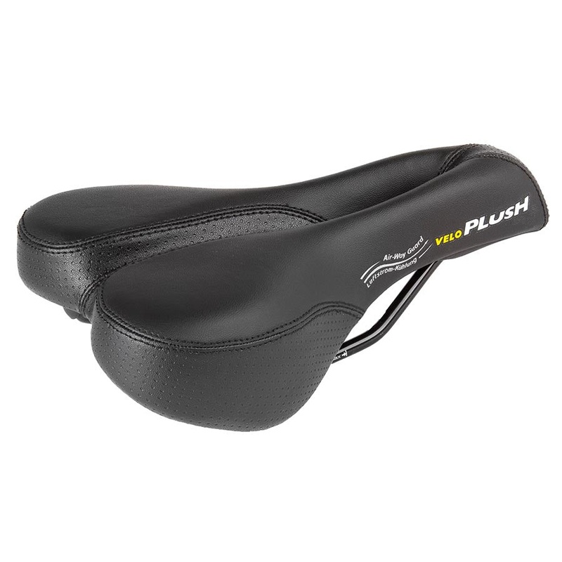 Velo Base DC Touring Saddle 243 x 155mm Women 387g Black