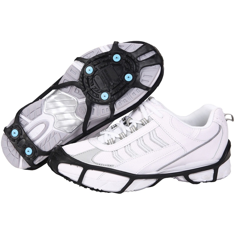 Due North Everyday G3 Winter Traction Cleats & Aids  Helix Spike Pattern, Ice Diamond Carbide Spikes, Adjustable Fit for Urban & Light-Duty Snow Gear