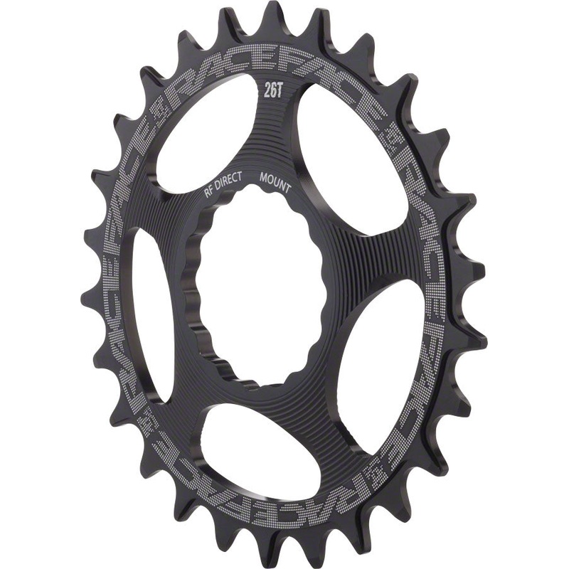 RaceFace Narrow Wide Chainring: Direct Mount CINCH, 34t, Black