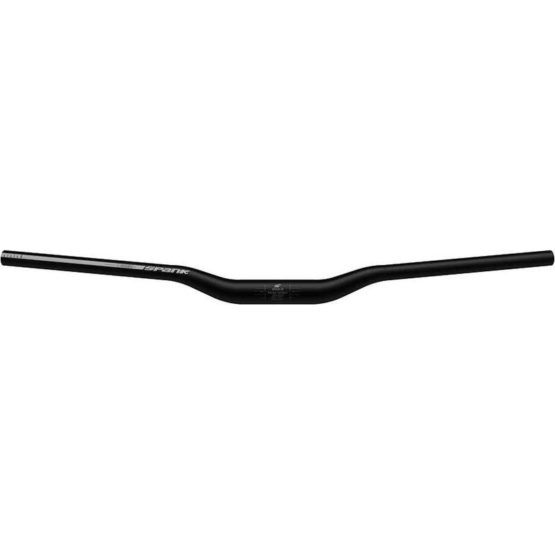 Spank. Spoon 35. MTB Handlebar. Diameter: 35mm. 800mm. Rise: 25mm. Black