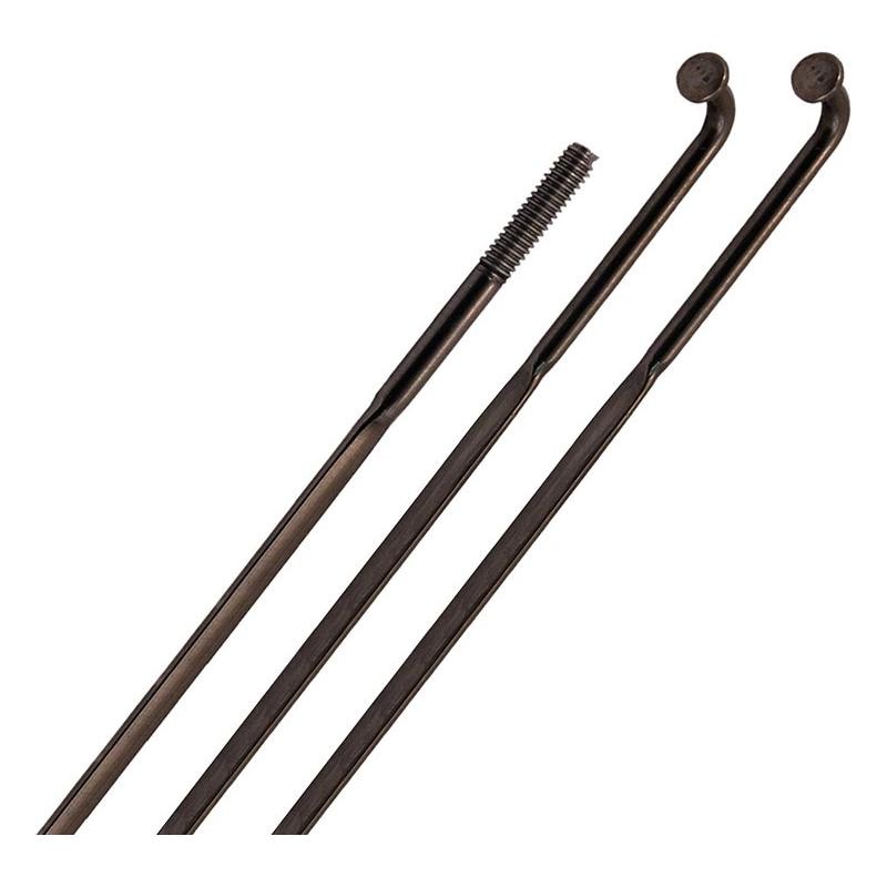Zipp, CX-Ray Black J-Bend TCS, Spokes, CX-Ray J-Bend, Black, Length: 260, 3pcs
