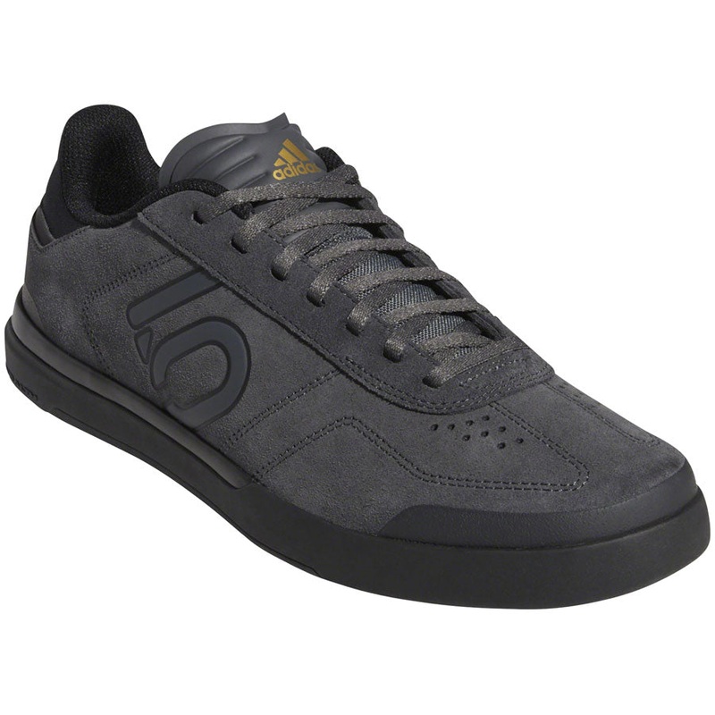 Five Ten Sleuth DLX Flat Shoes – Mens Gray Six / Core Black / Matte Gold 12