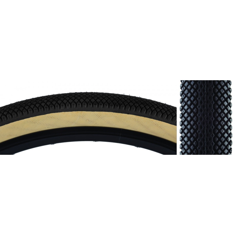 SE Bikes Speedster 29 x 2.1 Clincher BMX Tires  Durable, Vintage-Inspired Tread, MPC Compound, All-Terrain Performance, Reflective Sidewalls
