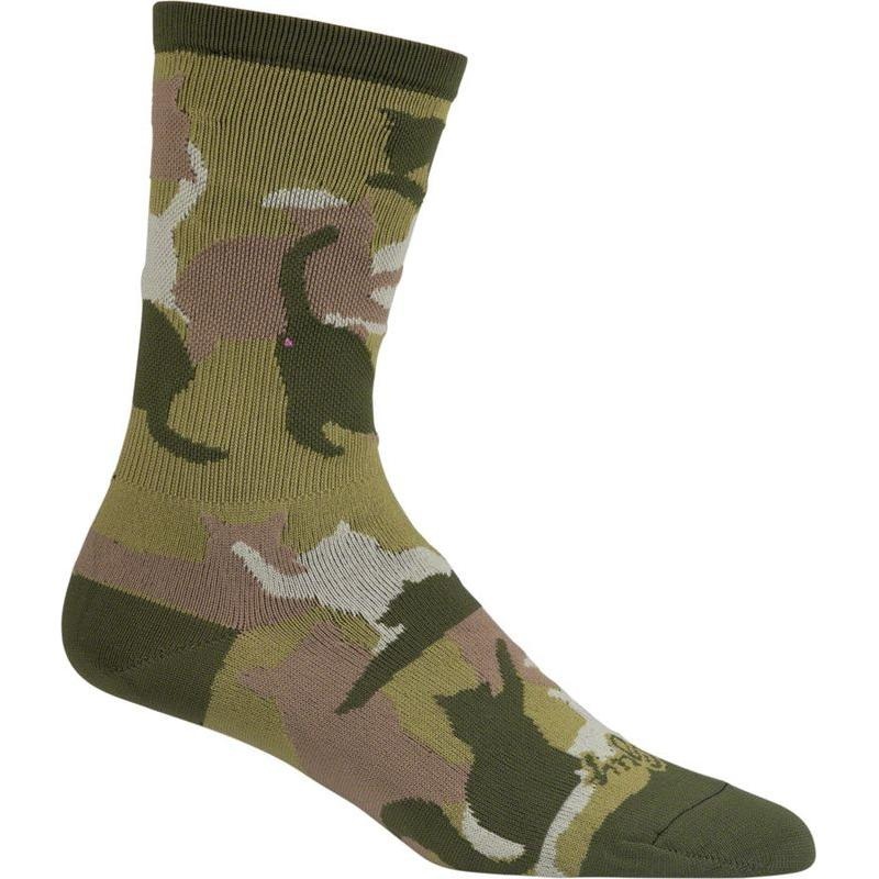 SockGuy Crew Catmo Socks – 5 Green Large/X-Large