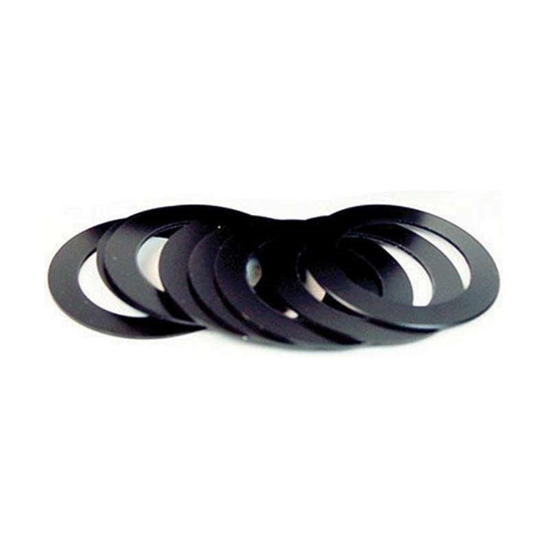 Wheels Manufacturing 1.8mm Black Aluminum Bottom Bracket Spacer