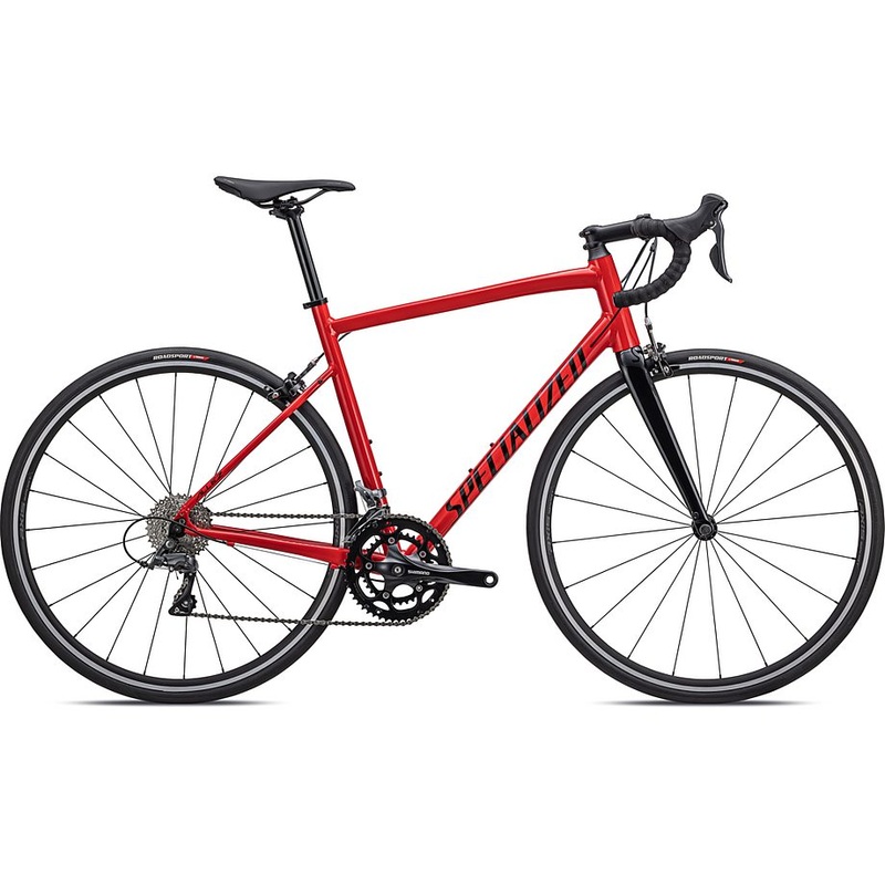 2022 Specialized allez e5 bike gloss flo red/tarmac black 61