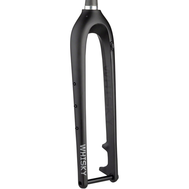 WHISKY No.9 MTN Boost LT Fork – 29″ Post Mount Disc 15 x 110 mm 1.5″ Tapered Carbon Steerer Matte BLK w/3 pack mounts