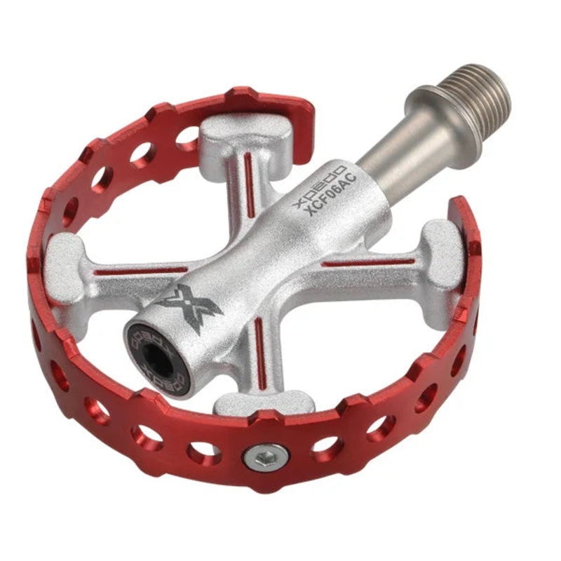 Xpedo TRVS 6 Flat Pedals – Red