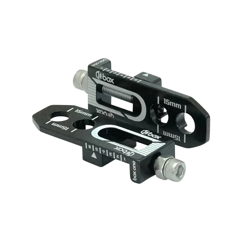 Box One 3/8″ BMX Chain Tensioners – Pair – Black