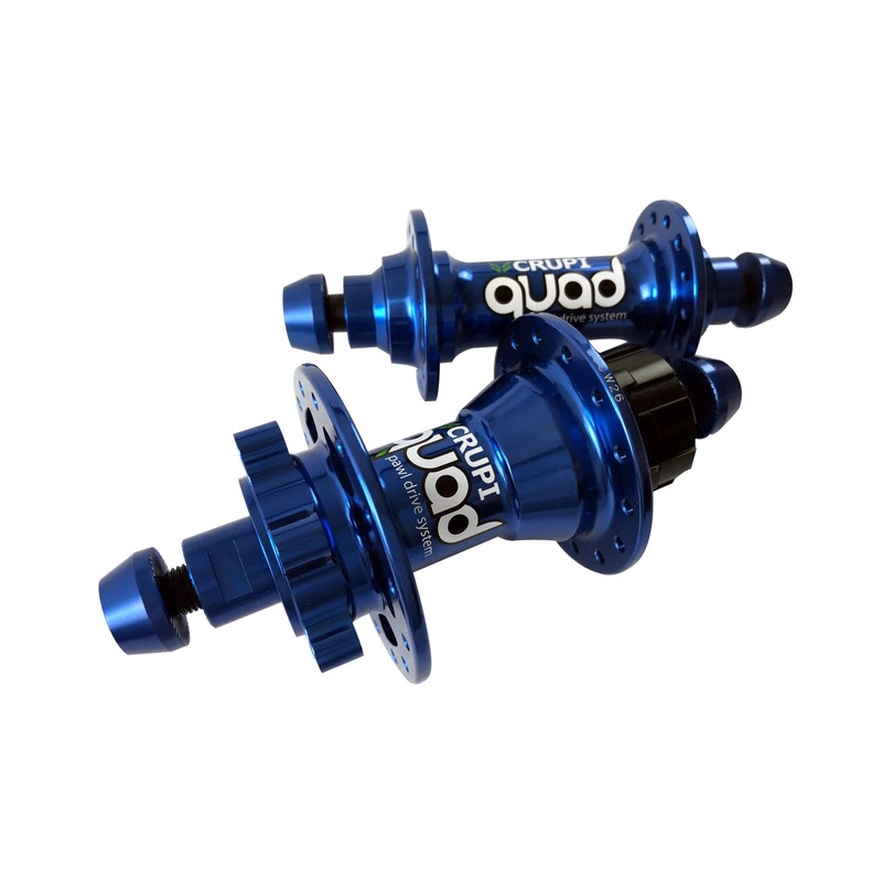 Crupi Quad Mini & Expert Disc HubSet (28H)