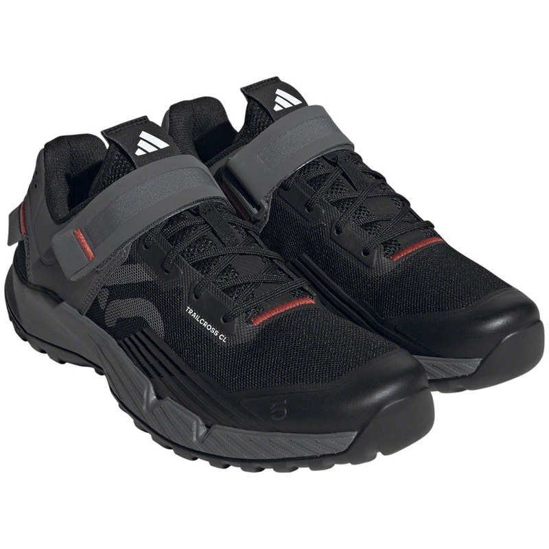 Five Ten Trailcross Mountain Clipless Shoes – Womens Core BLK/Gray Three/Red 9