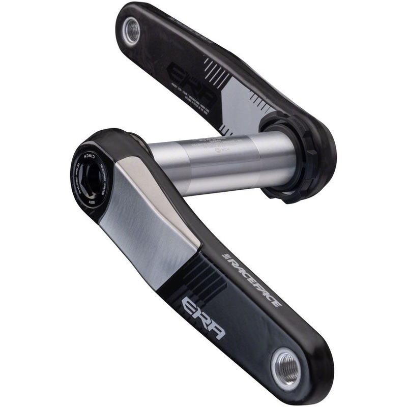 RaceFace Era Crankset – 160mm Direct Mount 136mm Spindle CINCH Interface Carbon BLK