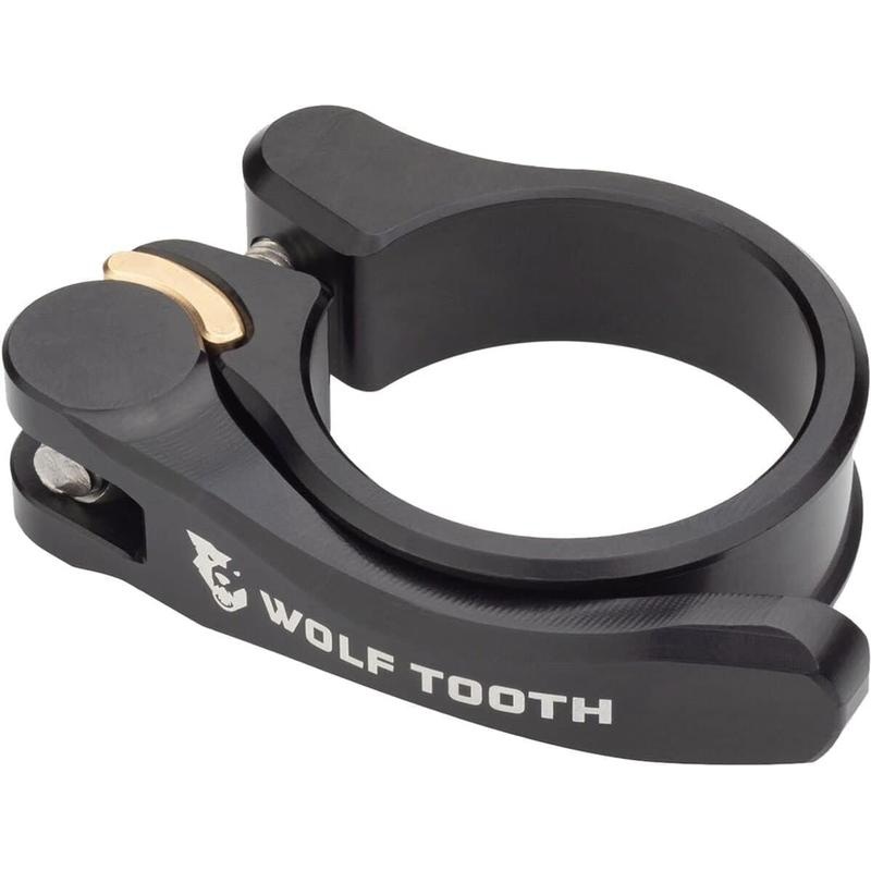 Wolf Tooth Seatpost Clamp 31.8Mm Quick Release Black