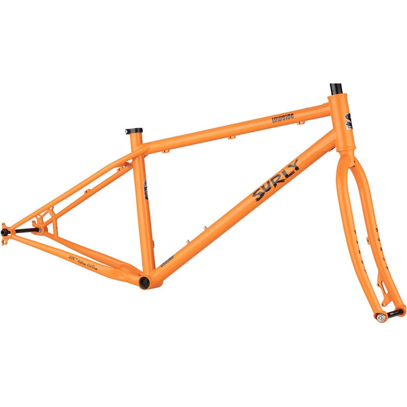 Surly Lowside Frameset – 27.5″ Steel Dream Tangerine Medium