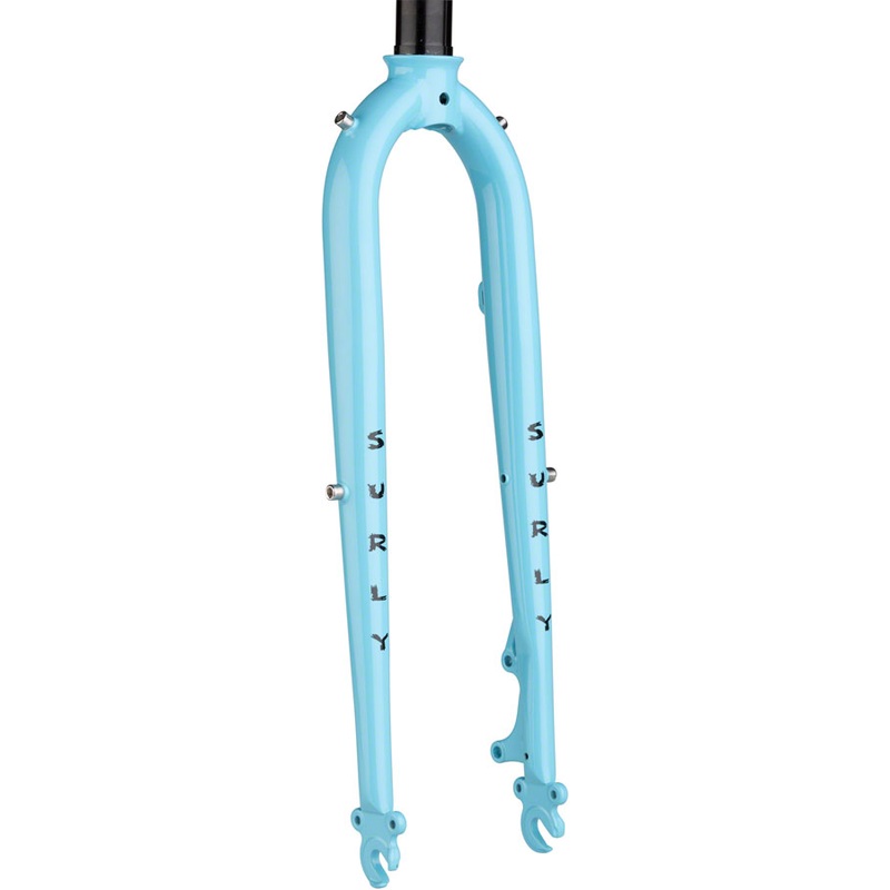 Surly Preamble 700c Fork 9x100mm QR 1-1/8″ Straight Steerer Steel Skyrim Blue