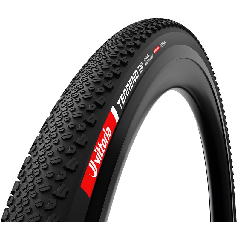 Vittoria Terreno T50 Mixed Gravel Tire 700×40 Tubeless, Graphene+G2.0, Reinforced Sidewall, Puncture-Resistant, Durable, All-Terrain Endurance