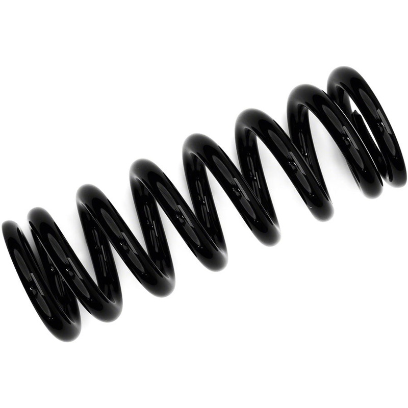FOX Steel Rear Shock Coil Spring – 600 lb. x 2.8″ Spring Travel, 6.382 TLG (Total Spring Length), Black