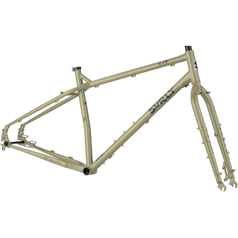 Surly ECR Frameset – 29+ Steel Tank Green Medium
