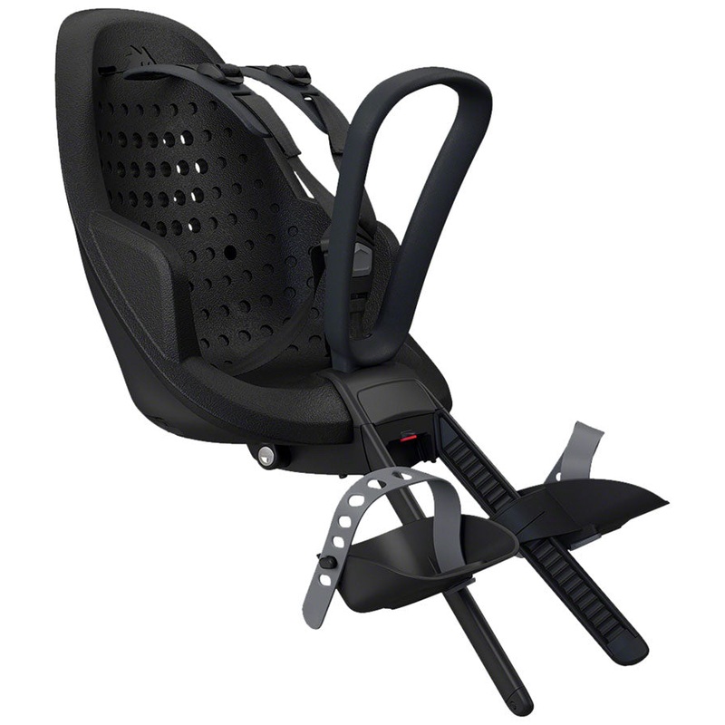 Thule Yepp Mini 2 Child Bike Seat – Front Mount Midnight Black