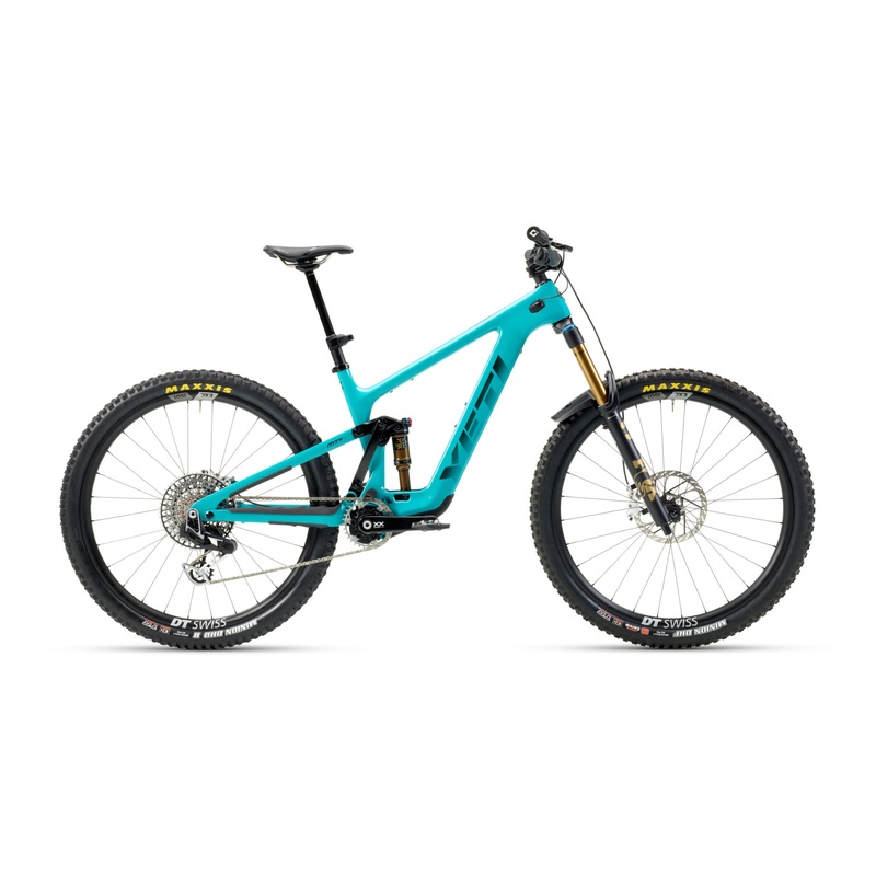 Yeti MTe Turq Series Complete E-Bike w/ T4 XX T-Type Build, 290Wh, Turquoise