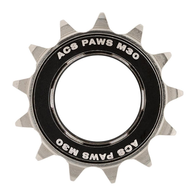ACS Paws M30 13t BMX Freewheel – 3/32″ – Black/Nickel