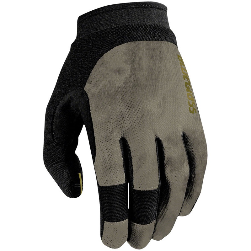 Bluegrass React Gloves – Gray Full Finger Large