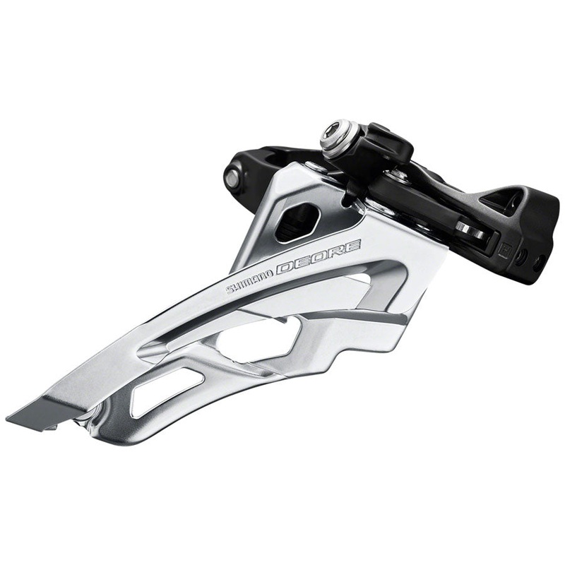 Shimano Deore FD-M6000-M 10-Speed Triple Side-Swing Front-Pull Mid Clamp Front Derailleur