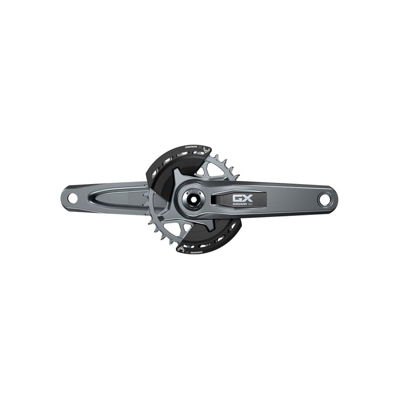 SRAM GX Eagle T-Type Wide Crankset – 165mm 12-Speed 32t Chainring Direct Mount 2-Guards DUB Spindle Interface Dark Polar